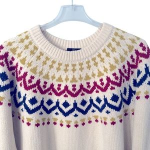 HP 🎉🎊 J. Crew Fair Isle Merino Wool Sweater